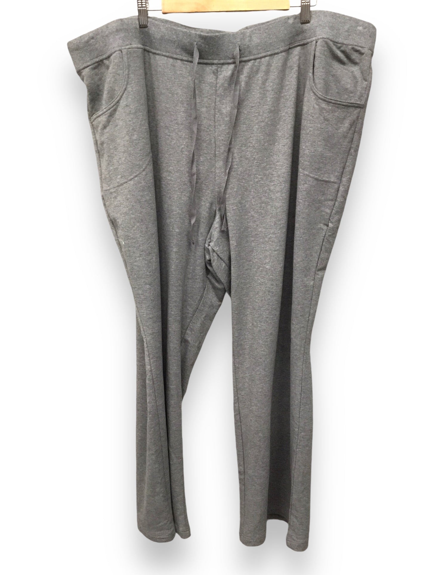 Athletic Pants By Lane Bryant In Grey, Size: 2x