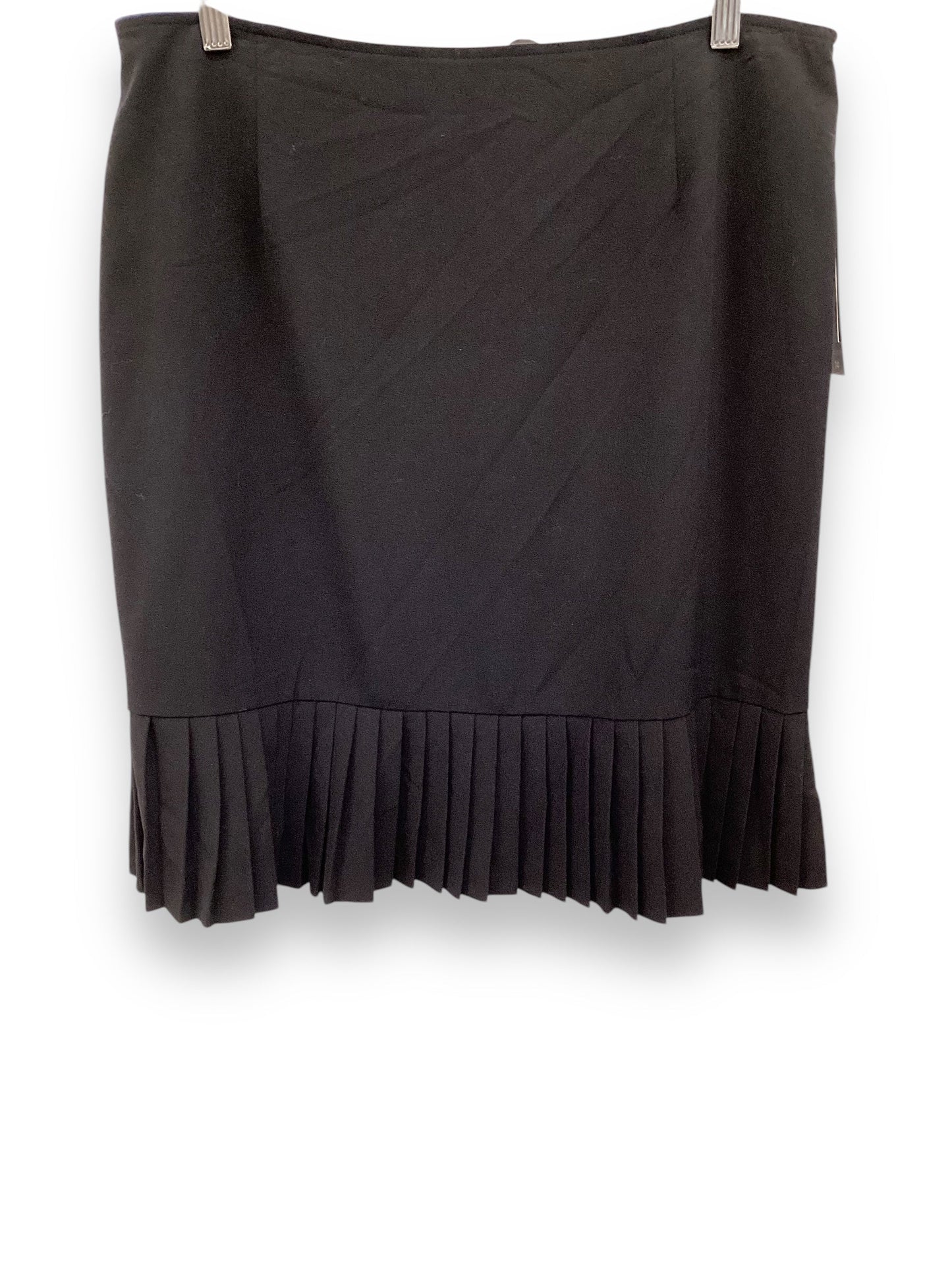 Skirt Midi By Briggs In Black, Size: L