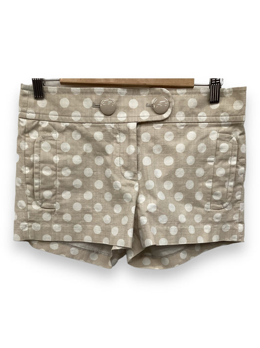 Tan & White Shorts J. Crew, Size 2