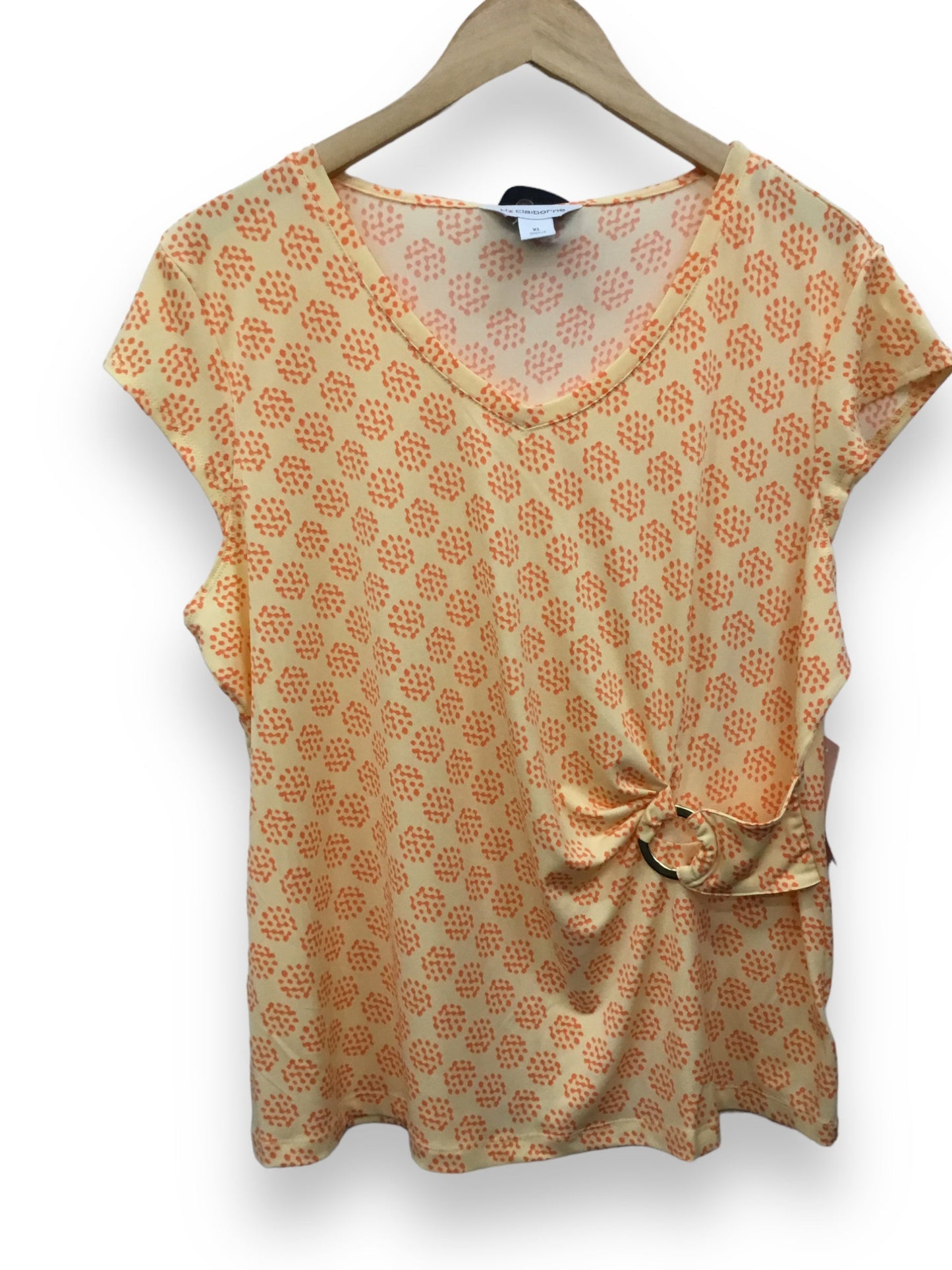 Top Short Sleeve By Liz Claiborne  Size: Xl