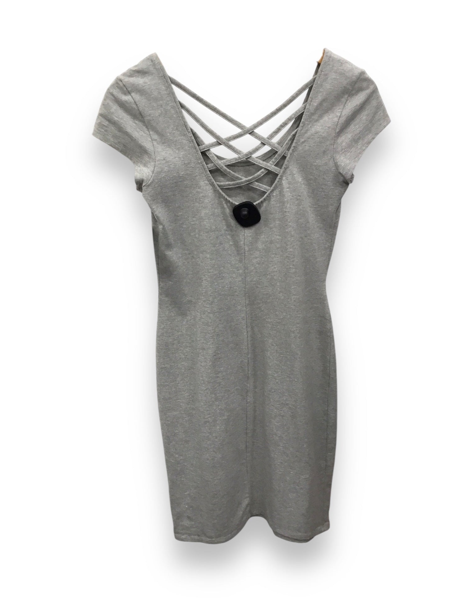 Dress Casual Midi By Decree In Grey, Size: M