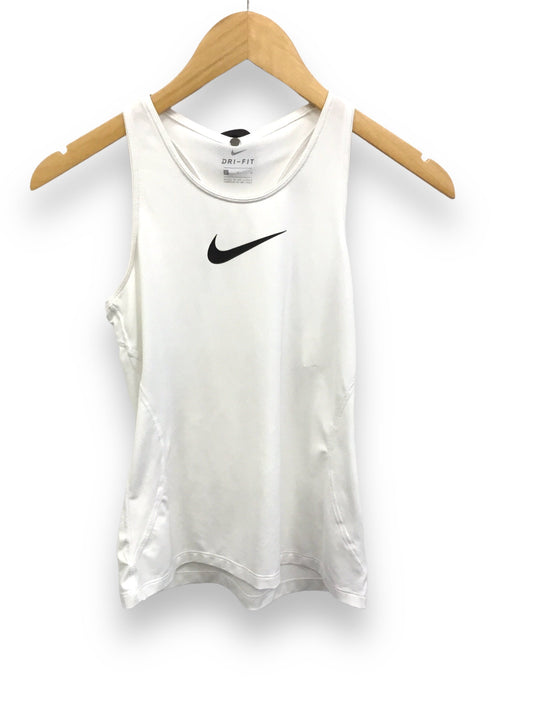White Athletic Tank Top Nike, Size L
