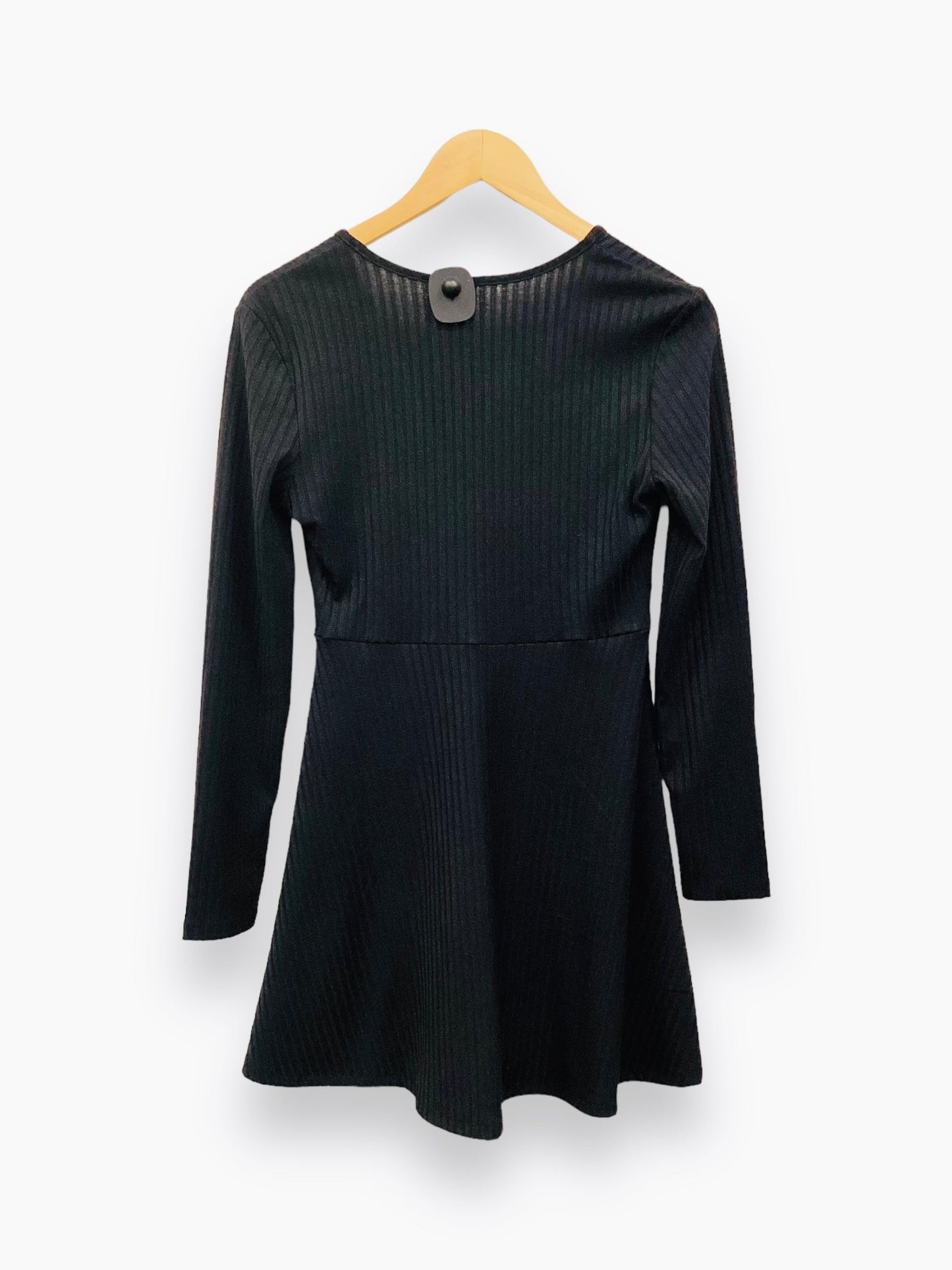 Black Dress Casual Midi, Size M
