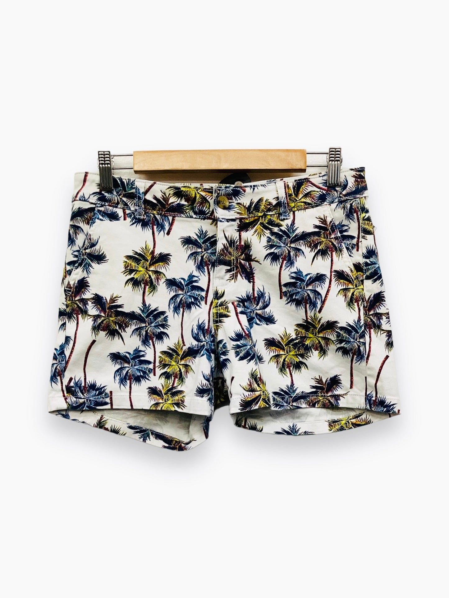 Floral Print Shorts Ana, Size 4