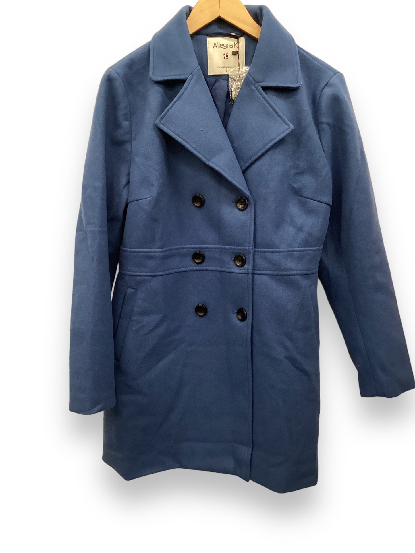 Blue Coat Peacoat Allegra K, Size L