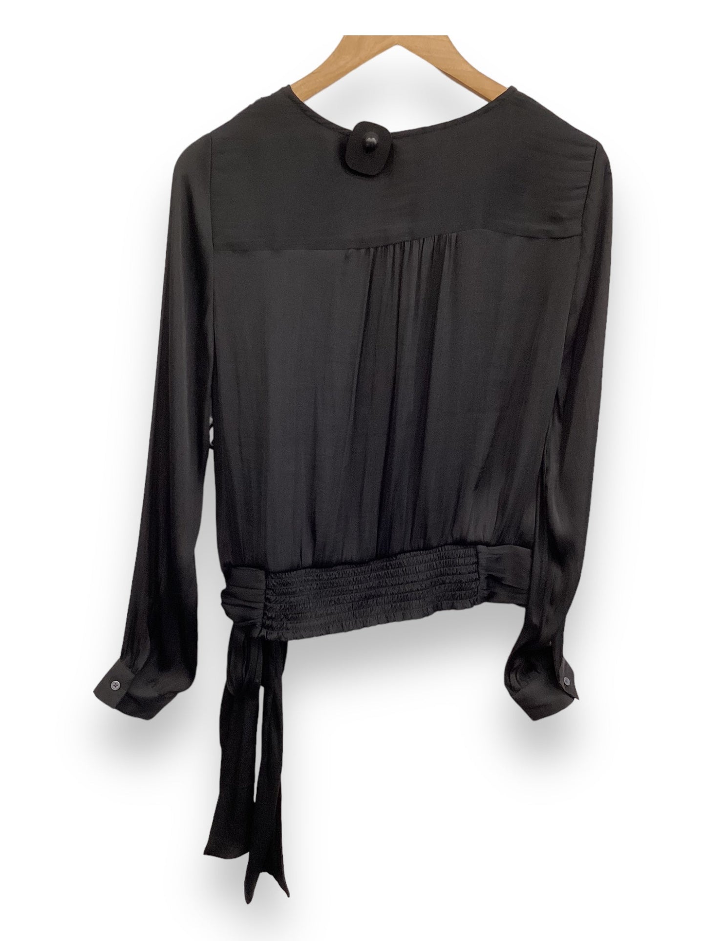 Black Top Long Sleeve Banana Republic, Size Xl