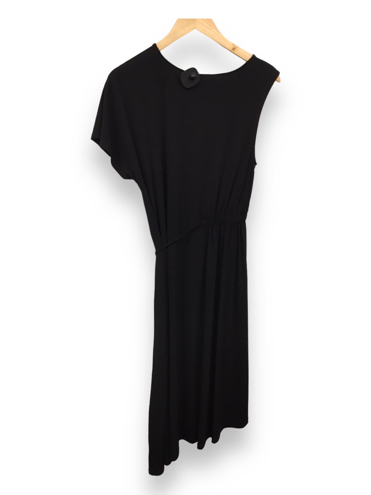 Black Dress Casual Midi Dkny, Size S