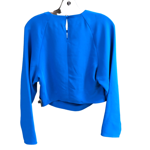 Royal Blue Top Long Sleeve Zara, Size M