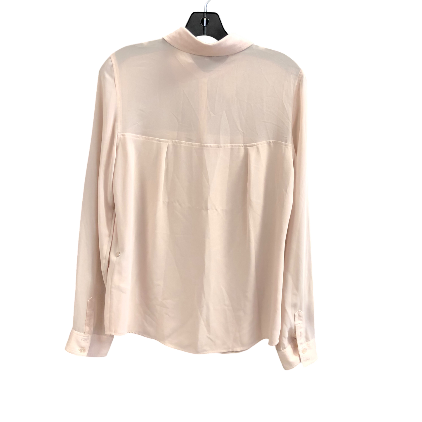 Top Long Sleeve By Guess In Pink, Size: S