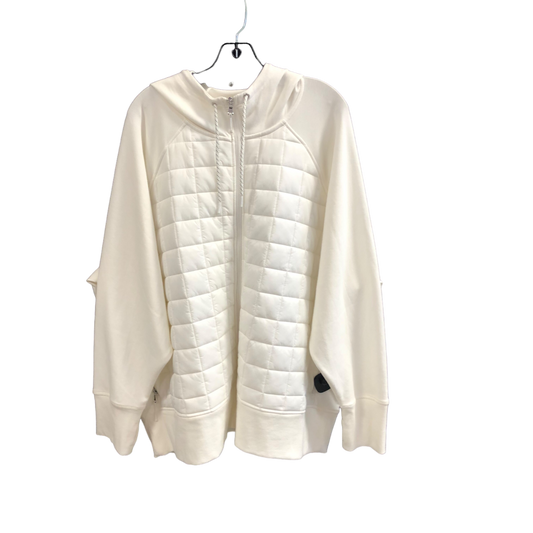 Jacket Fleece By Old Navy In White, Size: 4x