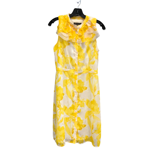 Yellow Dress Casual Short Banana Republic, Size 4