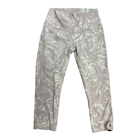 Pink & White Athletic Capris Lululemon, Size 8