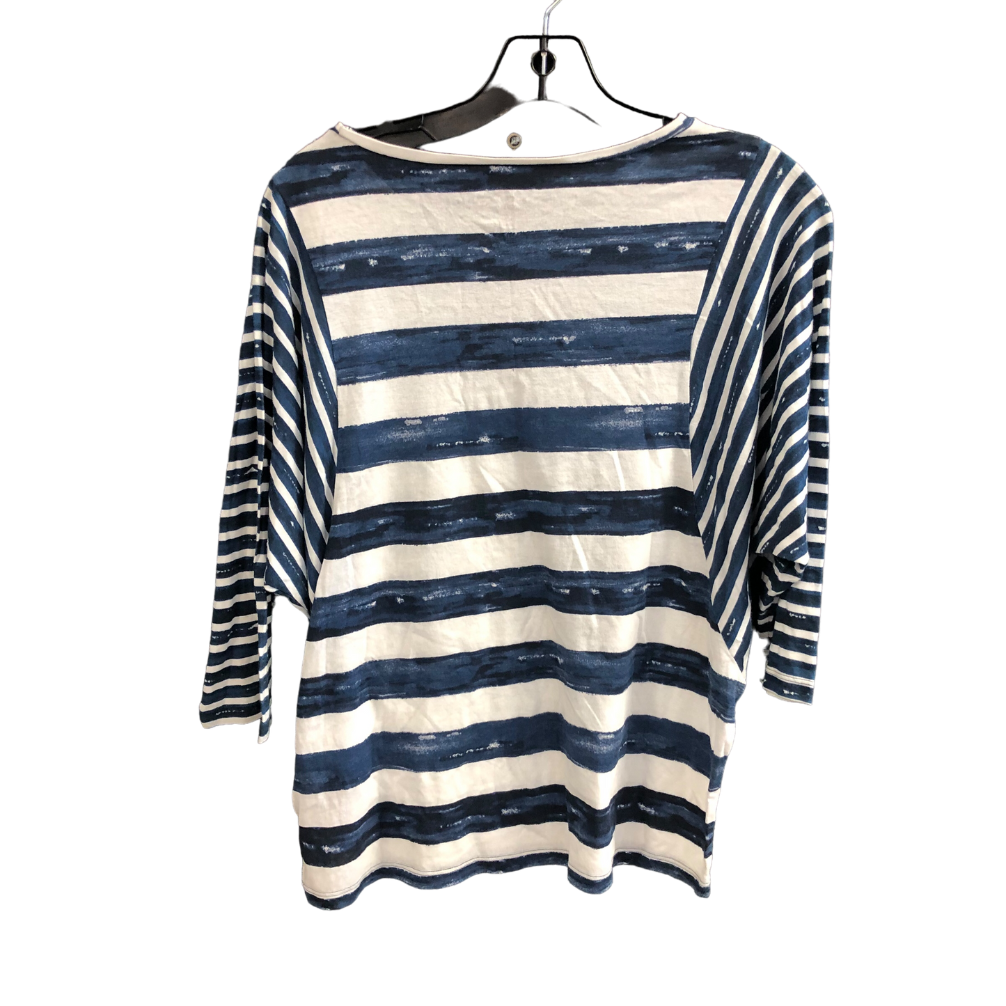 Blue & White Top Long Sleeve Tommy Hilfiger, Size S