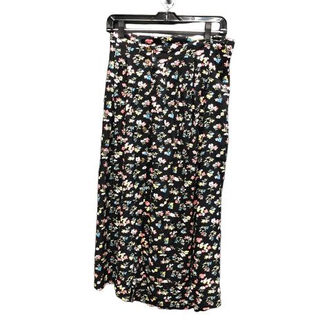 Floral Print Skirt Midi Asos, Size 8