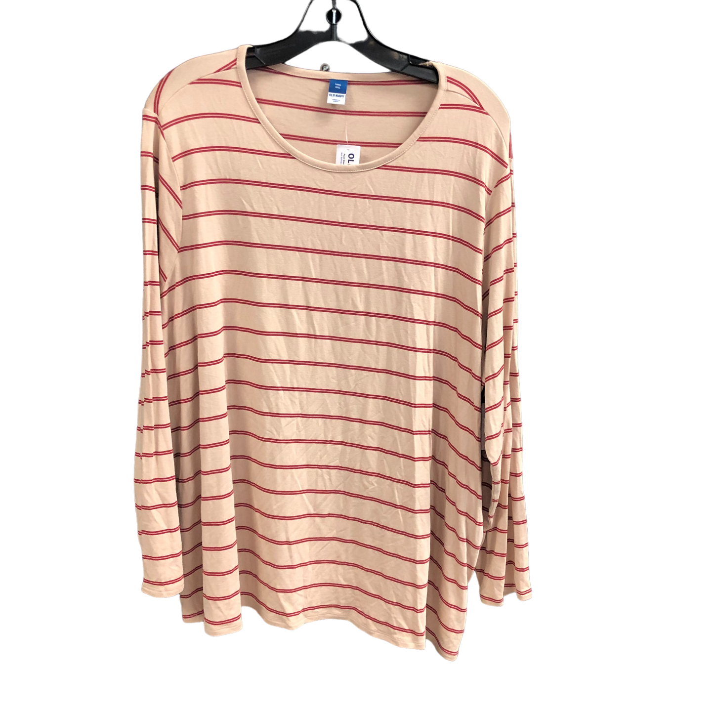 Striped Pattern Top Long Sleeve Old Navy, Size Xxl