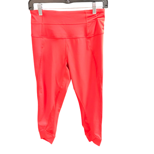 Athletic Capris By Zella In Red, Size: M