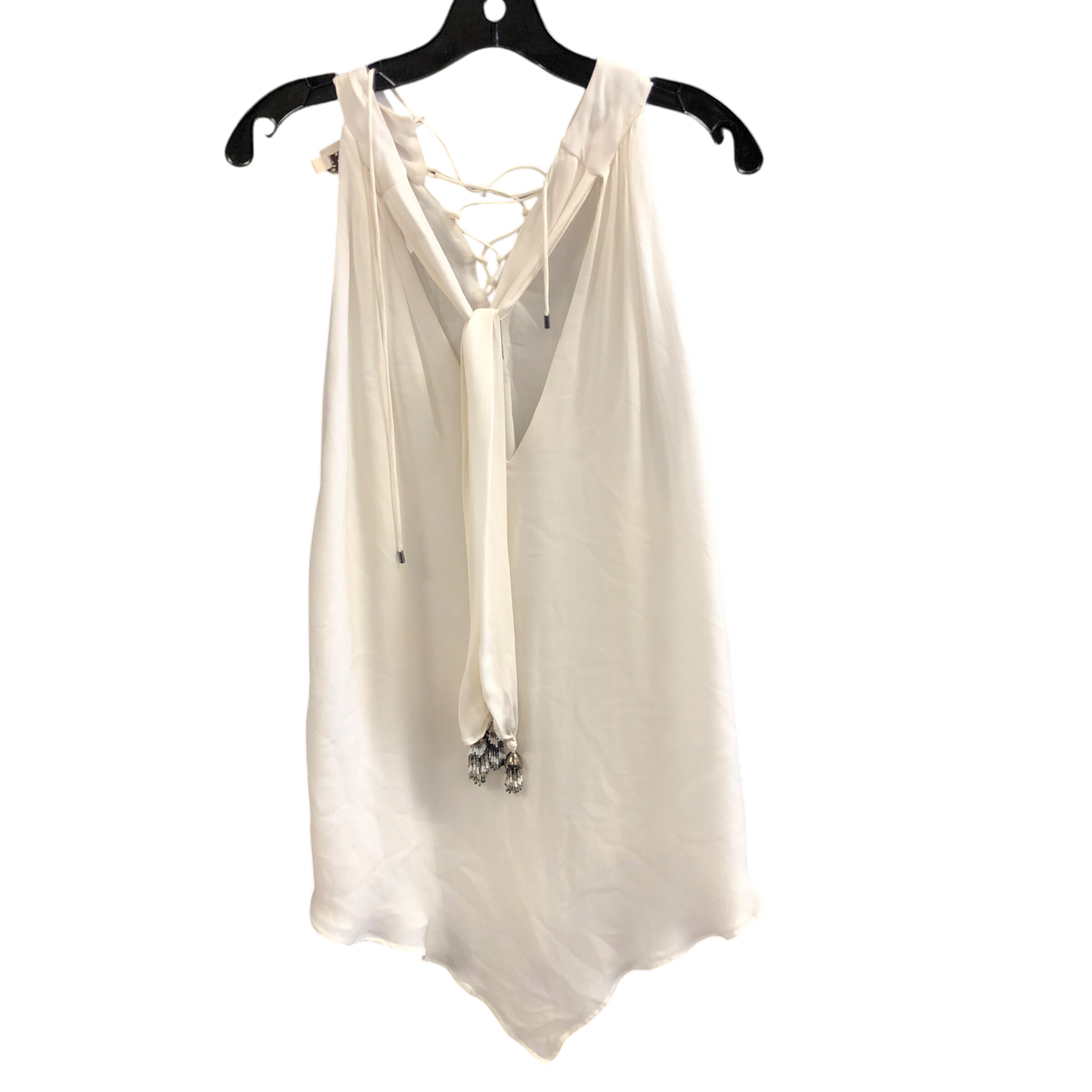 Top Sleeveless Designer By Haute Hippie In Cream, Size: L