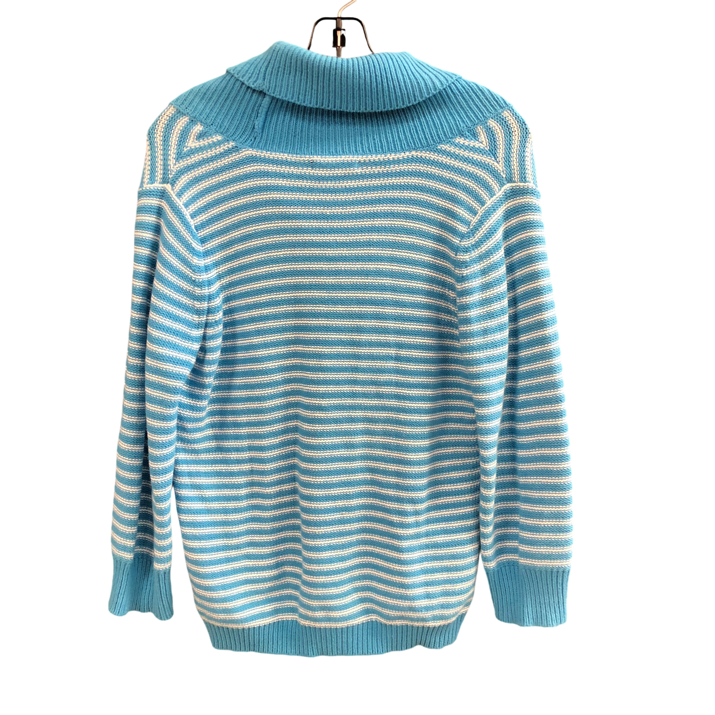 Sweater By Izod In Blue & White, Size: L