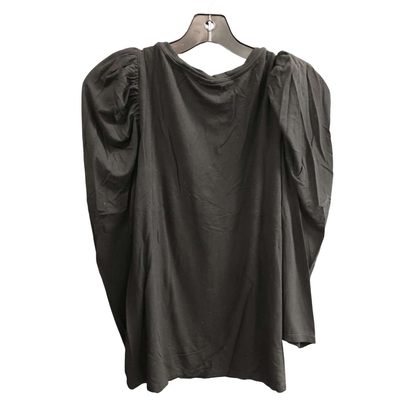 Top Long Sleeve By Chicos In Black, Size: M