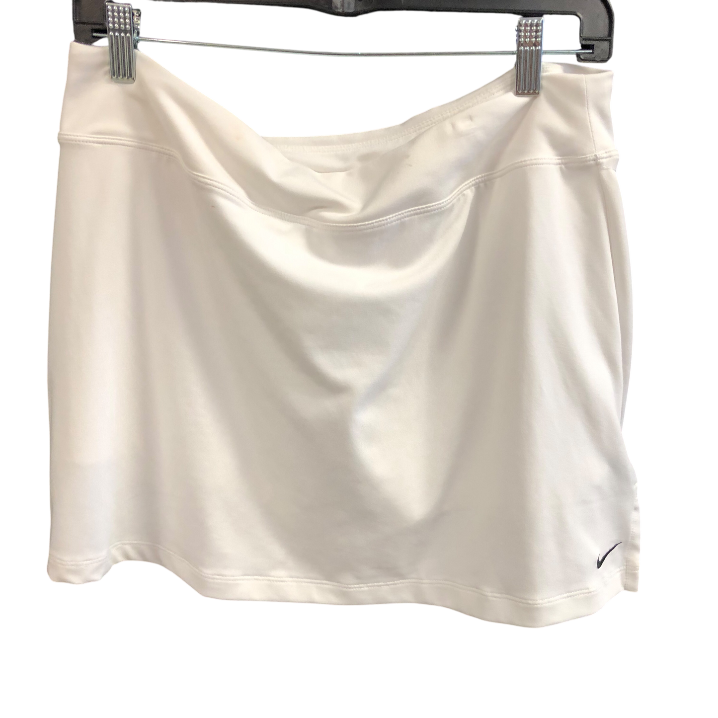 Athletic Skort By Nike In White, Size: L