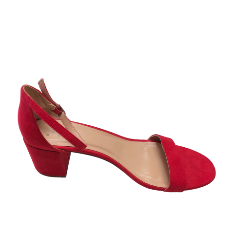 Red Shoes Heels Block A New Day, Size 12