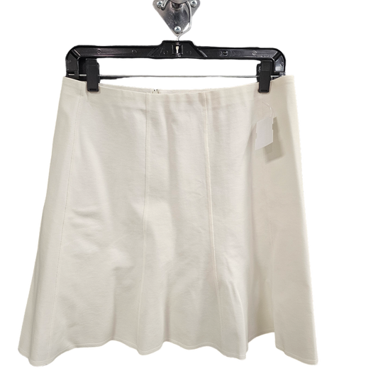 White Skirt Mini & Short Ann Taylor, Size 8