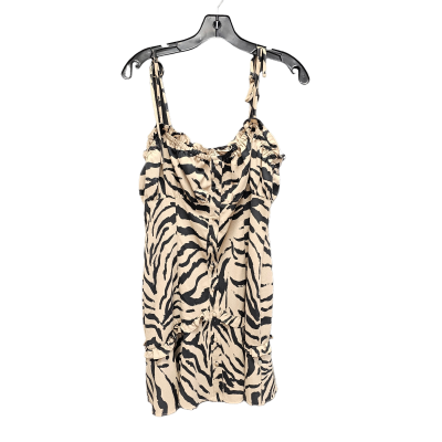 Animal Print Dress Casual Short Bar Iii, Size L