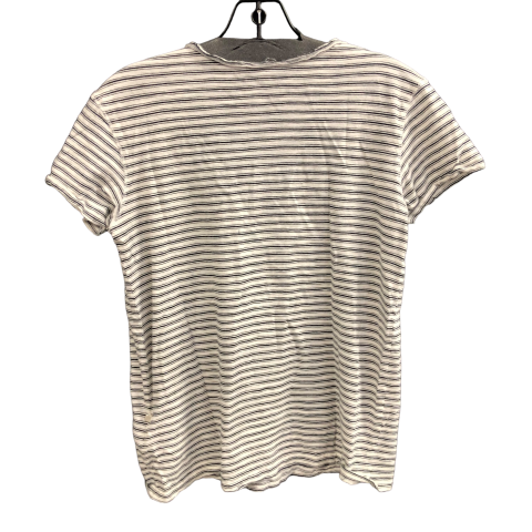 Striped Pattern Top Short Sleeve All Saints, Size Xs