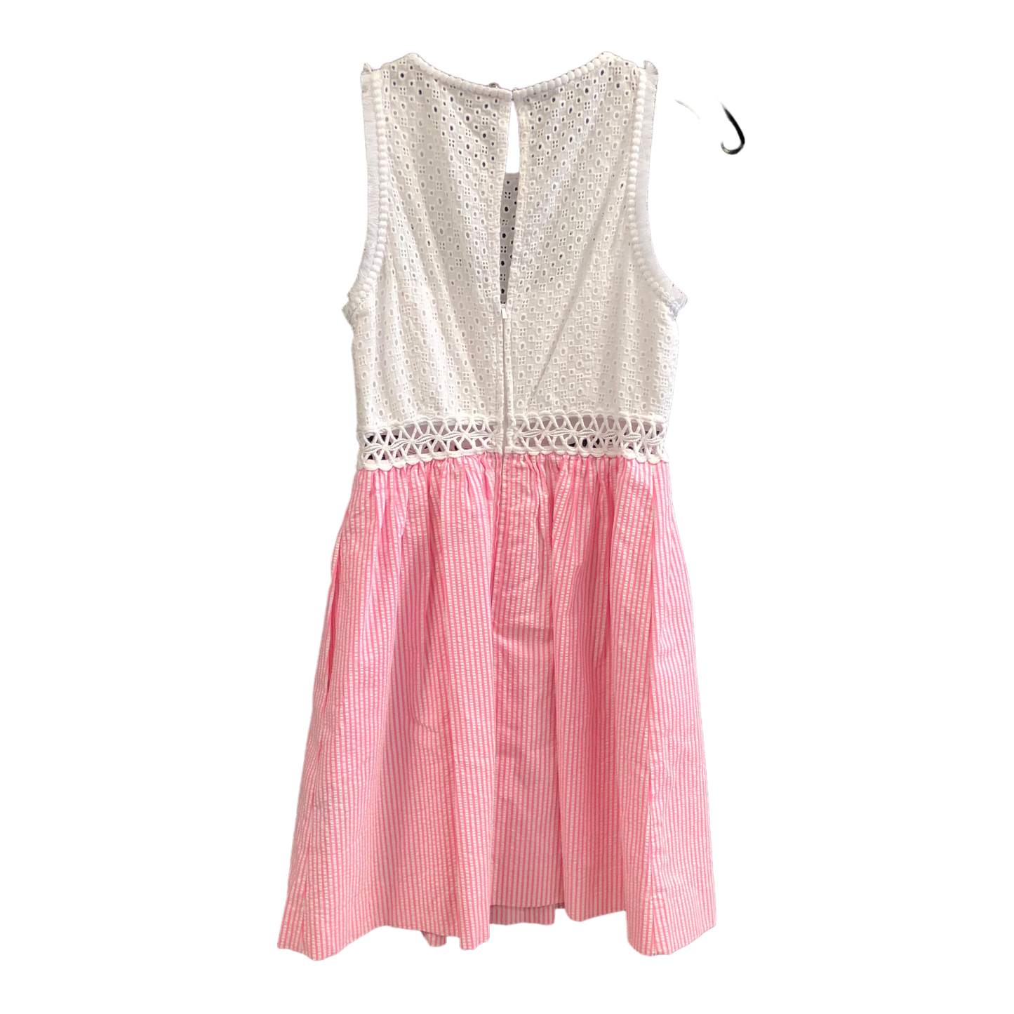 Pink & White Dress Designer Lilly Pulitzer, Size Xs