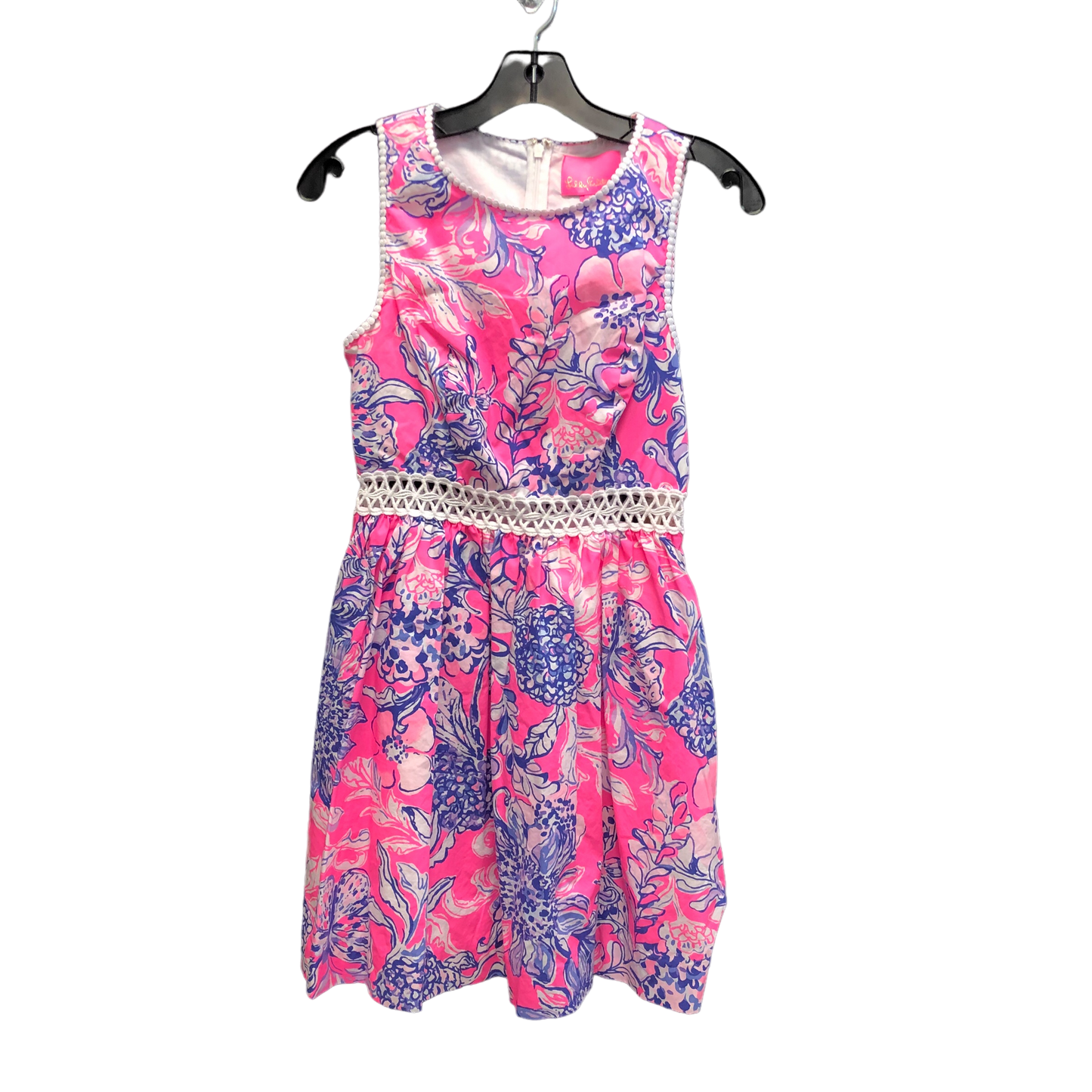Pink & Purple Dress Designer Lilly Pulitzer, Size Xs