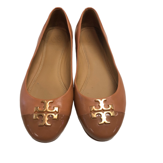 Brown Shoes Designer Tory Burch, Size 8