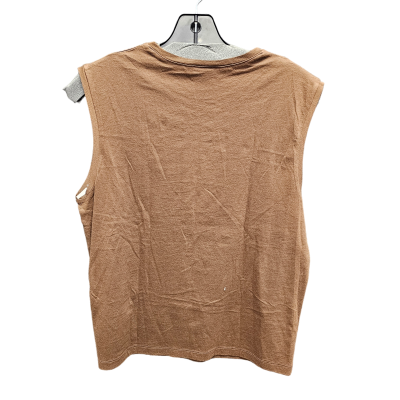 Top Sleeveless By Banana Republic In Brown, Size: S