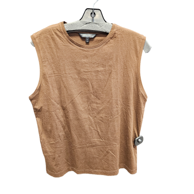 Top Sleeveless By Banana Republic In Brown, Size: S