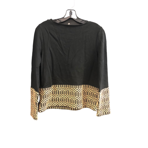 Top Long Sleeve By Chicos In Black, Size: S