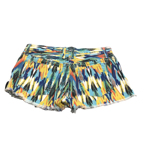 Shorts Designer By Current Elliott In Multi-colored, Size: 0