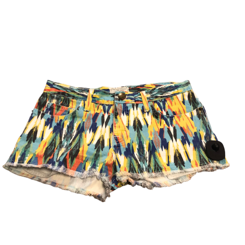 Shorts Designer By Current Elliott In Multi-colored, Size: 0