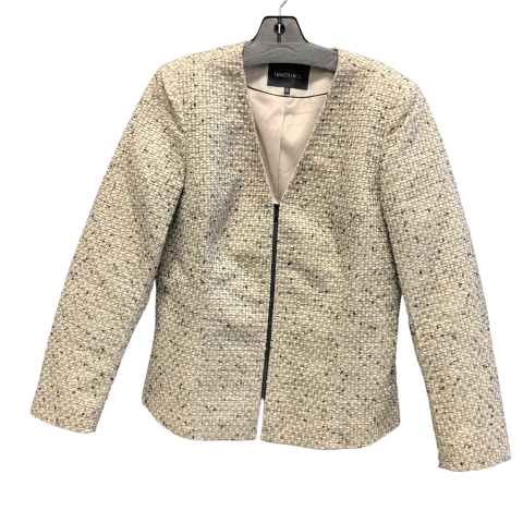 Jacket Designer By Lafayette 148 In Beige, Size: 12