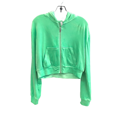 Sweatshirt Collar By Divided In Green, Size: L