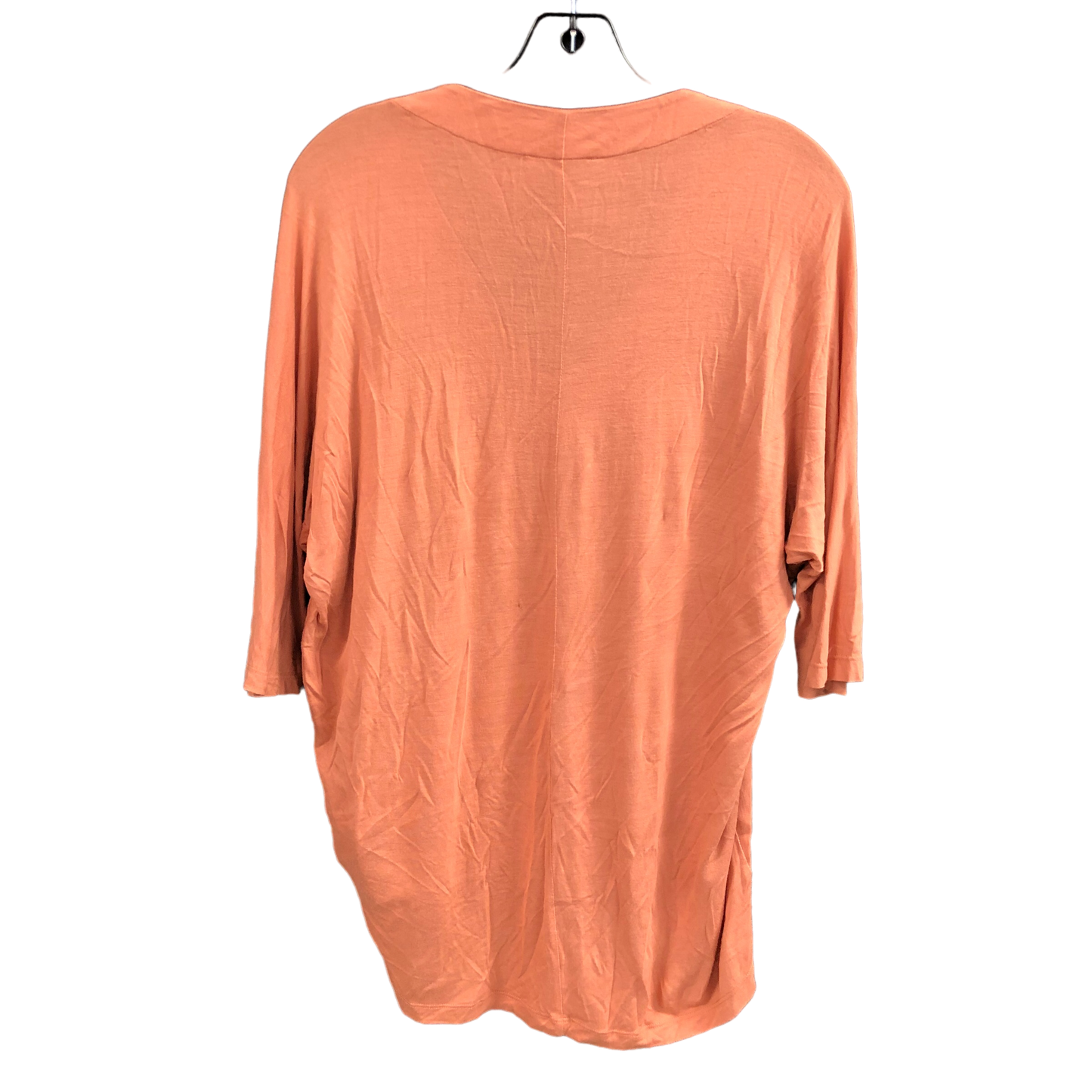 Top 3/4 Sleeve By Zara In Orange, Size: M