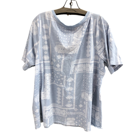 Top Short Sleeve By Lane Bryant In Tie Dye Print, Size: 3x