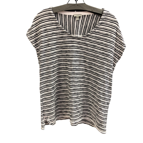 Top Sleeveless By Chicos In Striped Pattern, Size: L