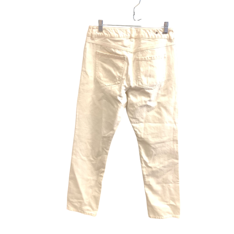 Jeans Straight By Cabi In Cream, Size: 2