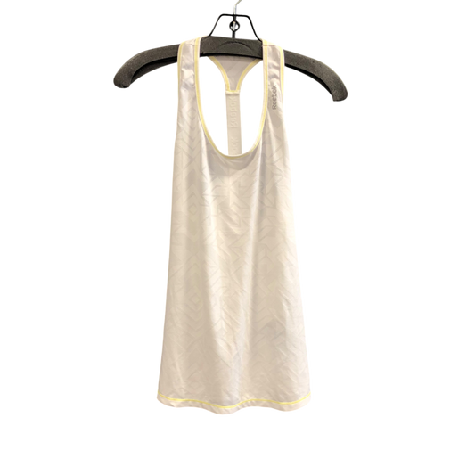 Athletic Tank Top By Reebok In White, Size: M