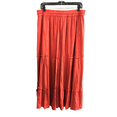 Skirt Maxi By Cmc In Red, Size: L