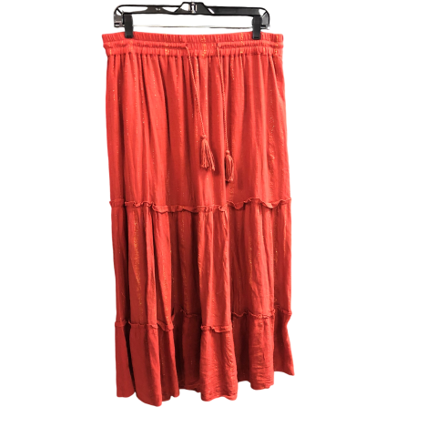 Skirt Maxi By Cmc In Red, Size: L