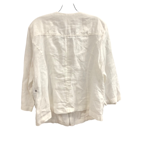 Jacket Other By Chicos In White, Size: L