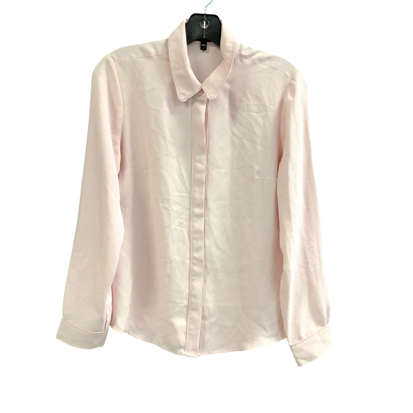 Top Long Sleeve By Express In Pink, Size: S