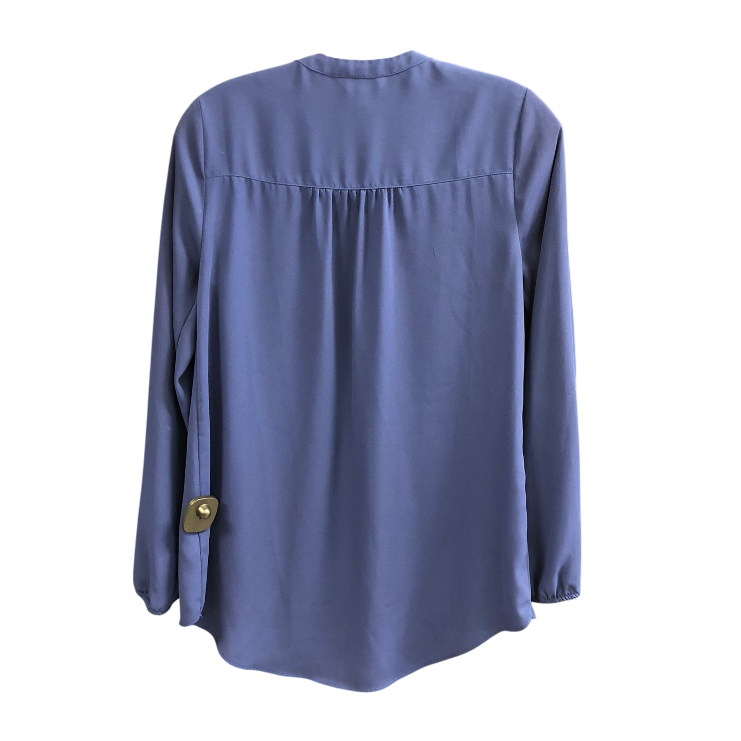 Top Long Sleeve By Charming Charlie In Blue, Size: S