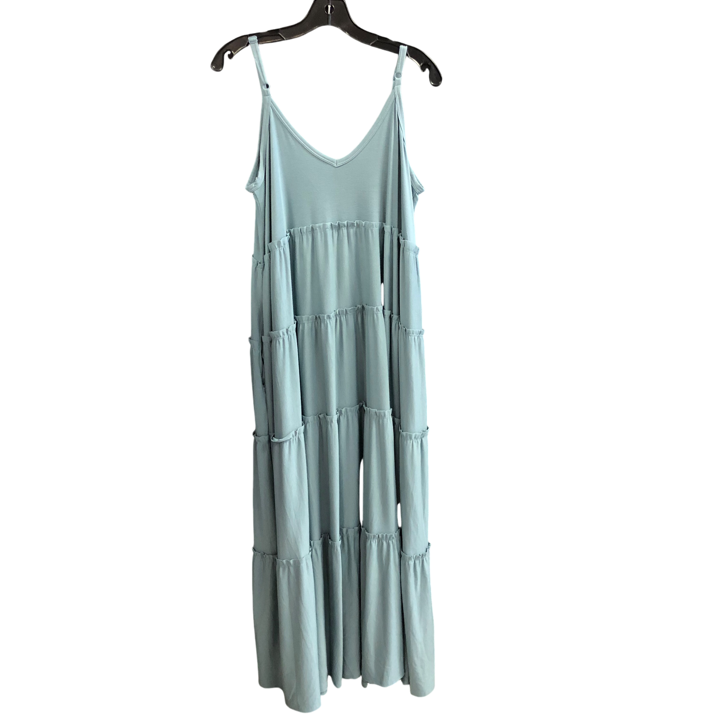 Dress Casual Maxi By Zenana Outfitters In Teal, Size: Xl