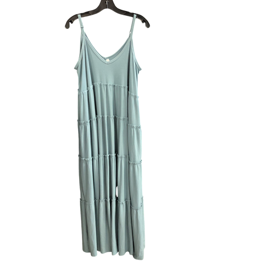 Dress Casual Maxi By Zenana Outfitters In Teal, Size: Xl